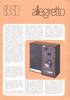 3A Allegretto • Extrait du catalogue allemand 1975