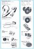 Akai accessoires • Extrait de catalogue 1968
