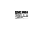 Akai GXC-38, GXC-38 D et GXC-44 D • Manuel de service