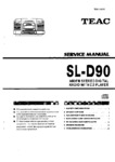 Teac SL-D90 • Manuel de service