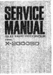 Manuel de service