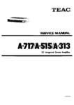 Teac A-717, A-515 et A-313 • Manuel de service