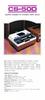Akai CS-50 D • Extrait catalogue Akai 1972 (USA)