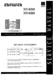 Aiwa  XR-M98, XR-M99  Manuel de service