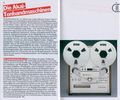 Akai GX-747 • Extrait catalogue Akai 1983 (en allemand)