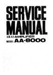 Manuel de service AA-8000