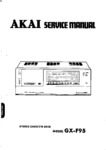 Akai GX-F95 • Manuel de service