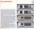 Akai GX-A5X, HX-A3X, HX-A2G, HX-A1G • Extrait catalogue 1984/1985 (en allemand)