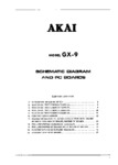 Akai GX-9 • Schémas