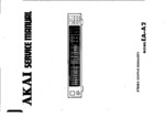 Akai EA-A2 • Manuel de service
