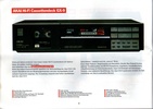Akai GX-9 • Extrait catalogue Akai 1986/1987 (en allemand)