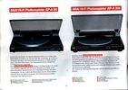 Akai AP-A50 et AP-A301 • Extrait catalogue Akai 1986/1987 (en allemand)