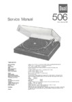 manuel de service