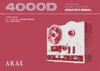 Akai 4000D • Mode d'emploi