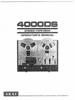 Akai 4000 DS • Mode d'emploi (JPG)