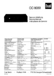 Manuel de service - Service manual