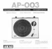 Akai AP-003 • Mode d'emploi (JPG)