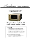 Accuphase M-8000 • Manuel de service