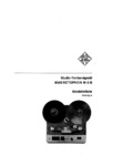 Telefunken M 5 B Liste des pièces détachées