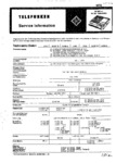 Telefunken M 300, M 301 et M 302 • Manuel de service (en allemand)