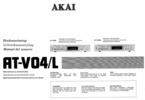 Akai AT-V04 et AT-V04 L • Mode d'emploi (JPG)