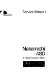 Nakamichi 480 • Manuel de service