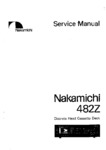 Nakamichi 482Z • Manuel de service