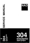 NAD 304 • Manuel de service