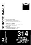 NAD 314 • Manuel de service