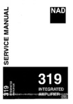 NAD 319 • Manuel de service