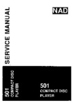 NAD 501 • Manuel de service