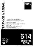 NAD 614 • Manuel de service