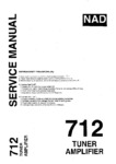 NAD 712 • Manuel de service