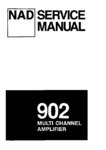 NAD 902 • Manuel de service