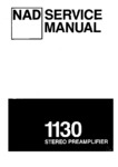 NAD 1130 • Manuel de service