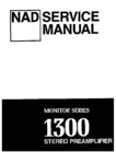 NAD 1300 • Manuel de service