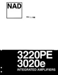 NAD 3020e et 3220PE • Schémas