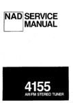 NAD 4155 • Manuel de service