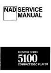 NAD 5100 • Manuel de service
