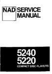 NAD 5220 et 5240 • Manuel de service