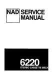 NAD 6220 • Manuel de service