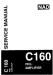 NAD C 160 • Manuel de service