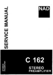 NAD C 162 • Manuel de service