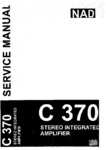 NAD C 370 • Manuel de service