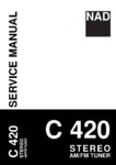 NAD C 420 • Manuel de service