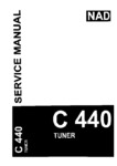 NAD C 440 • Manuel de service