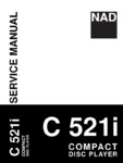 NAD C 521i • Manuel de service