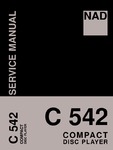 NAD C 542 • Manuel de service