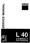 NAD L 40 • Manuel de service