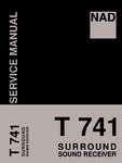 NAD T 741 • Manuel de service